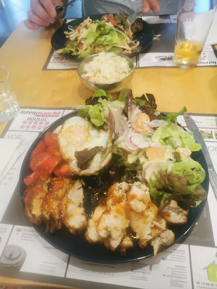 Salade Poulet Croustillant